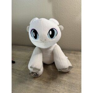 Build-A-Bear How to Train Your Dragon WHITE LIGHT FURY Plush Doll Toy 15"